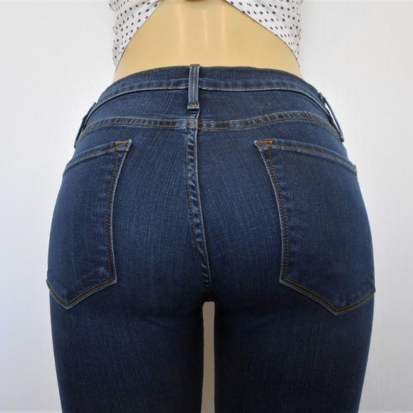FRAME Jeans Size 27 Mid Rise Skinny Denim - Picture 4 of 13